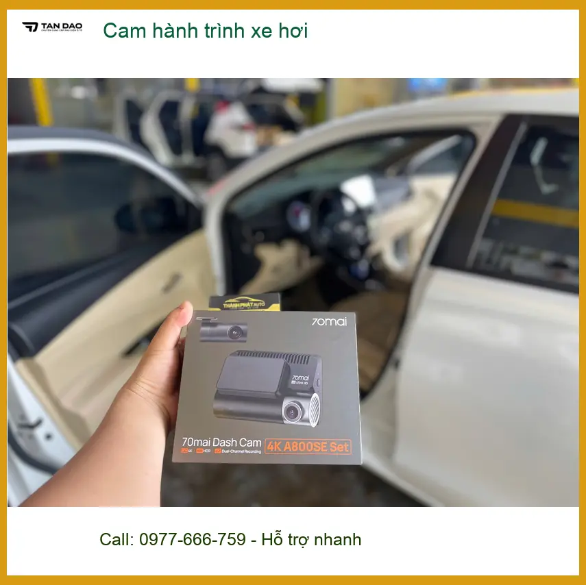 Chú Quang lắp cam hành trình xe hơi cho Kia Sonet tại Quận 9 để yên tâm khi di chuyển công tác ảnh thực tế 2