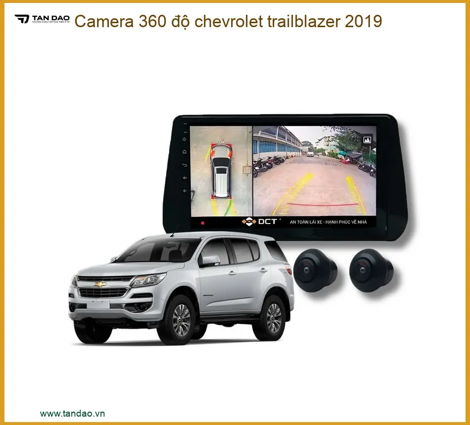 Camera 360 độ chevrolet trailblazer 2019