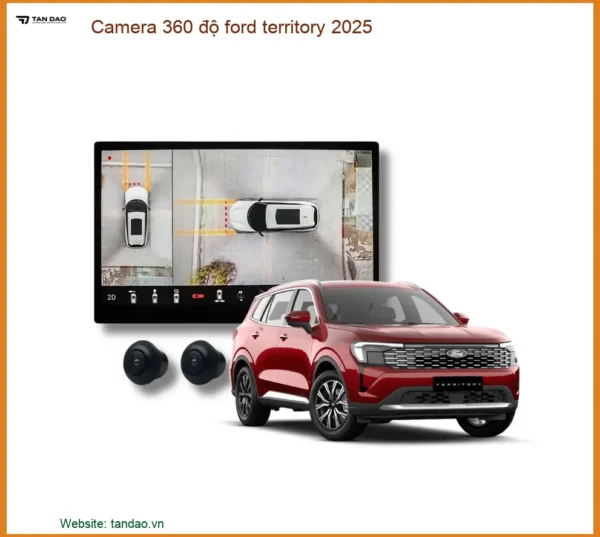Camera 360 độ Ford Territory 2025 - Trung Tâm Lắp Đặt Camera 360 Uy Tín TPHCM