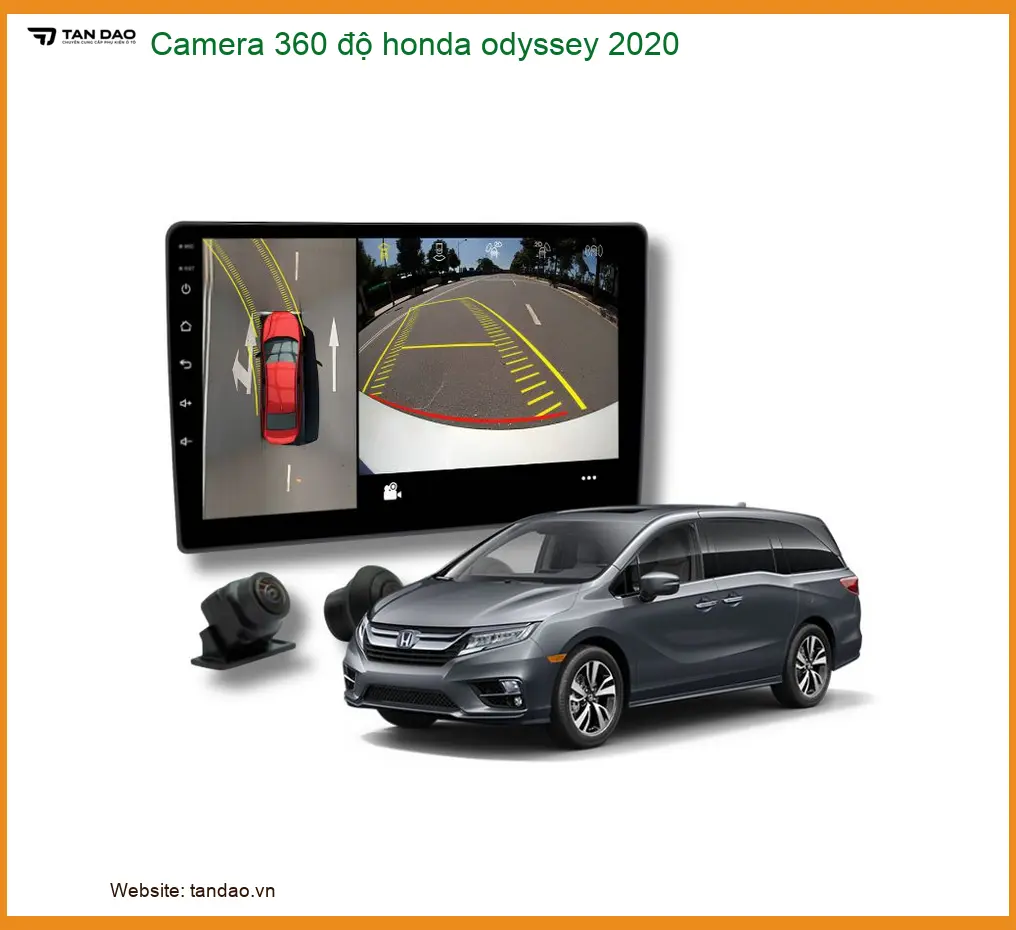 Camera 360 độ Honda Odyssey 2020