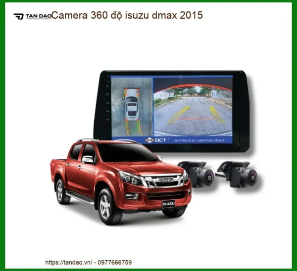Camera 360 độ Isuzu Dmax 2015 - Trung Tâm Lắp Đặt Chính Hãng TPHCM