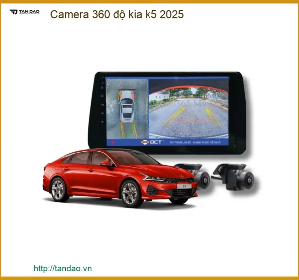 Camera 360 độ Cho Xe Kia K5 2025 - Trung Tâm Lắp Đặt Chính Hãng TPHCM