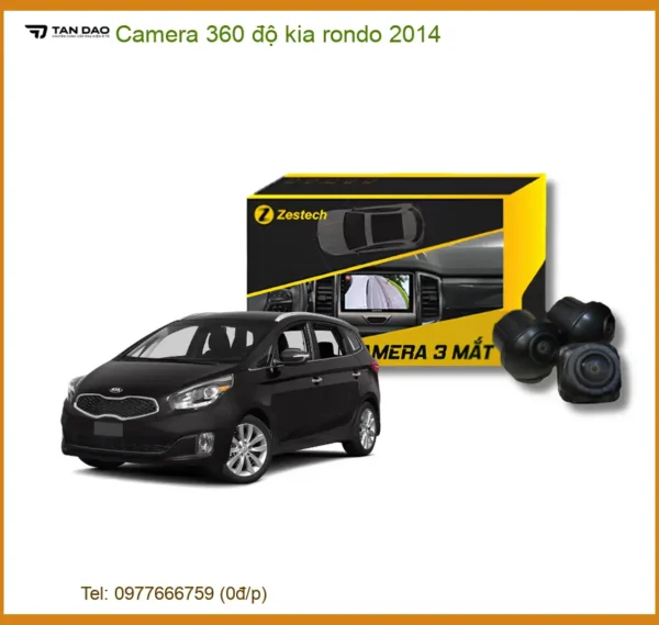 Camera 360 độ Kia Rondo 2014 - Trung Tâm Lắp Đặt Uy Tín TPHCM