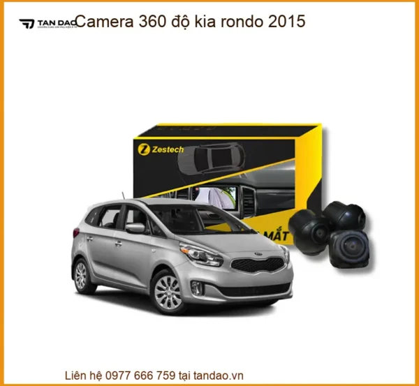 Camera 360 độ Kia Rondo 2015 - Trung Tâm Lắp Đặt Chính Hãng TPHCM
