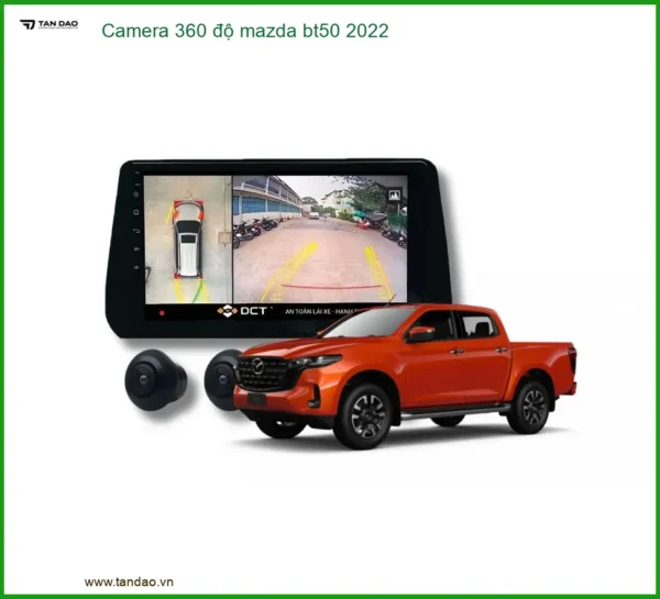 Camera 360 độ Mazda BT50 2022 - Trung Tâm Lắp Đặt Chính Hãng TPHCM