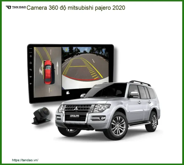 Camera 360 độ Mitsubishi Pajero 2020 - Địa Chỉ Lắp Đặt Uy Tín TPHCM