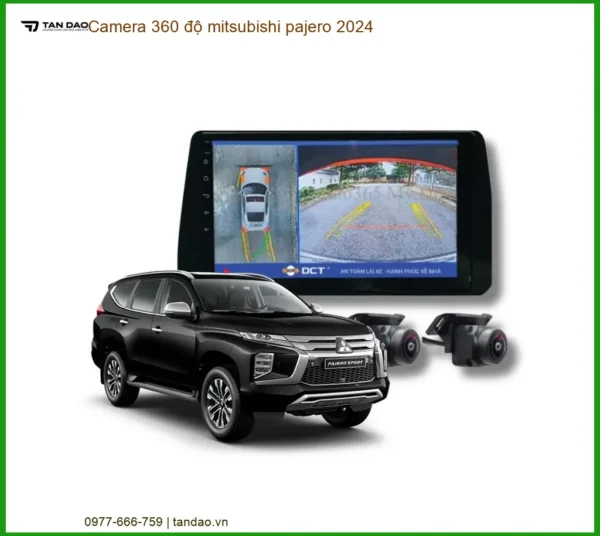 Camera 360 Độ Mitsubishi Pajero 2024 - Trung Tâm Lắp Đặt Uy Tín TPHCM