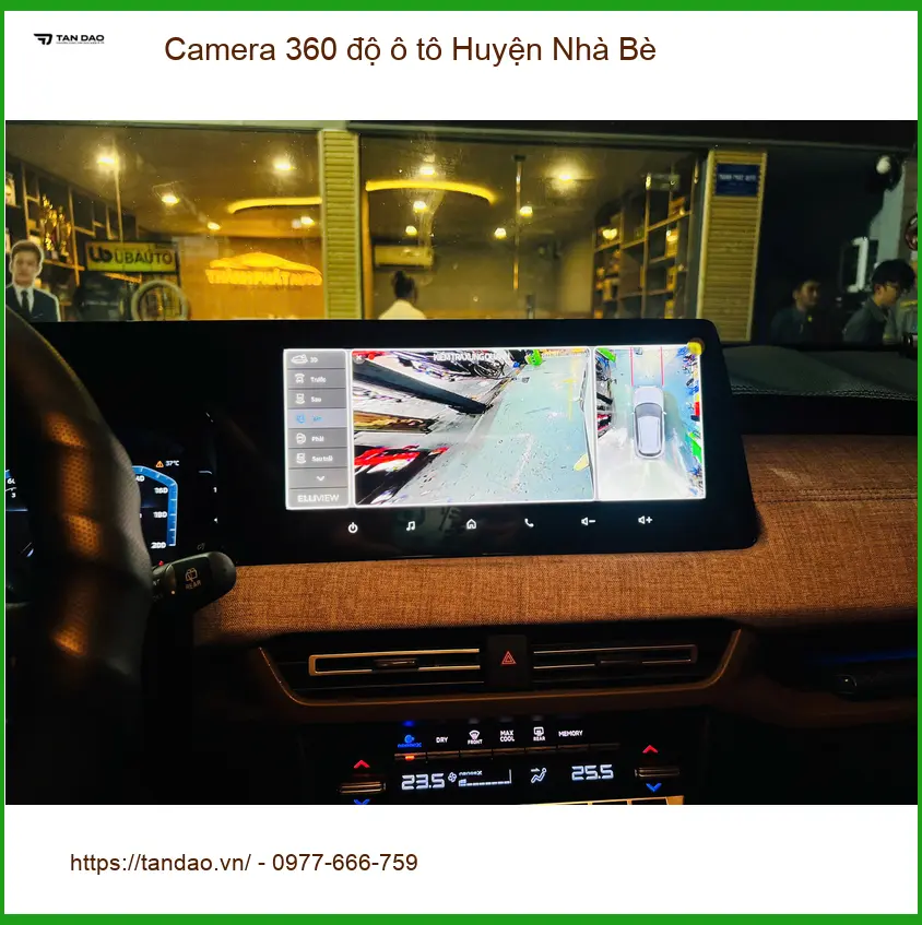 Nơi Lắp Camera 360 Độ Ô Tô Xe Hơi độ ô tô Huyện Nhà Bè - Giá Tốt TPHCM ảnh thực tế 2