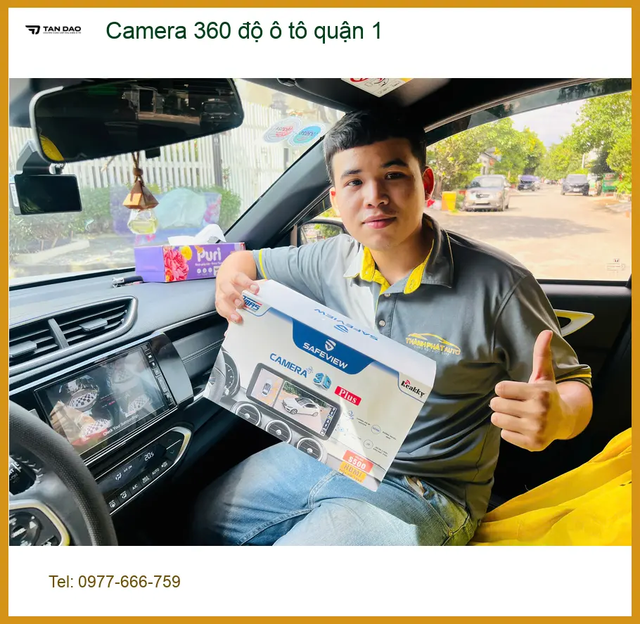 Trung Tâm Độ Camera 360 Độ Ô Tô Xe Hơi độ ô tô quận 1 - Nâng Cấp Chính Hãng ảnh thực tế 3