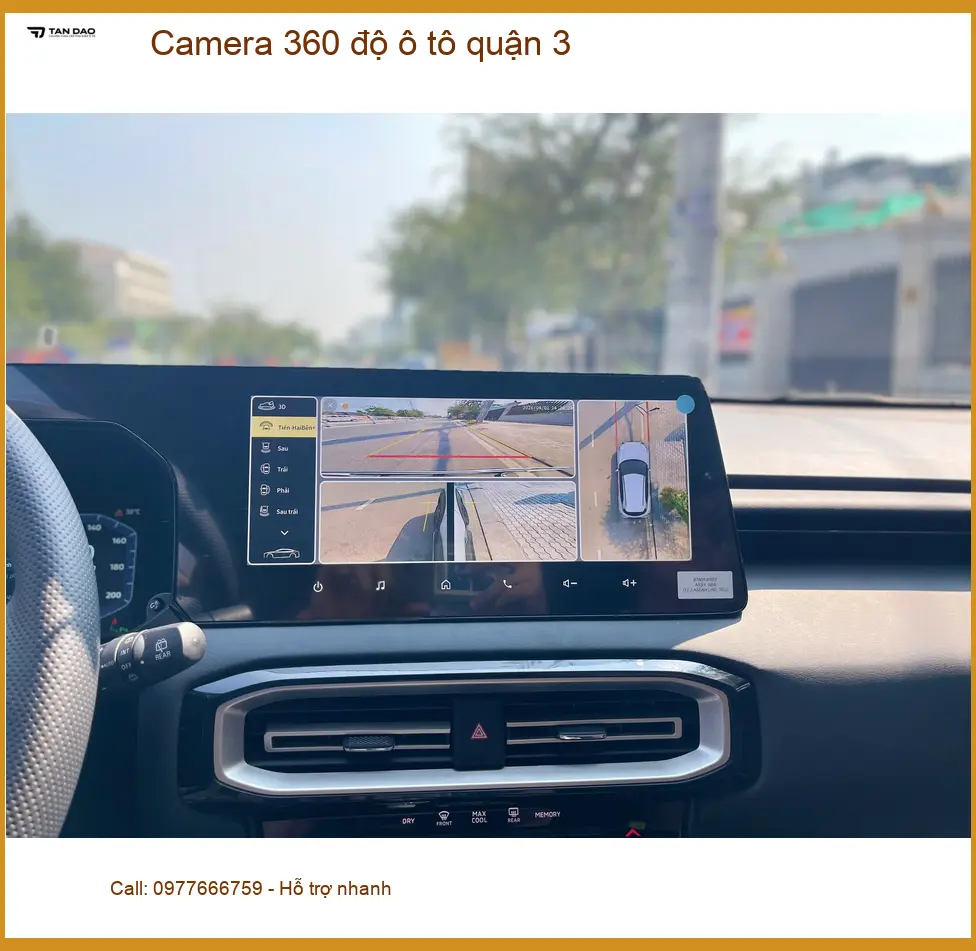 Trung Tâm Gắn Camera 360 Độ Ô Tô Xe Hơi độ ô tô quận 3 - Giá Tốt TPHCM