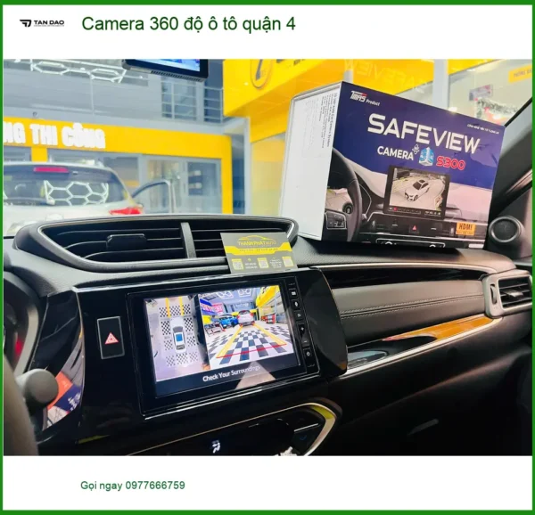 Địa Chỉ Lắp Camera 360 Độ Ô Tô Xe Hơi độ ô tô quận 4 - Lắp Đặt Uy Tín TPHCM