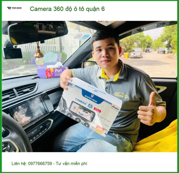 Nơi Lắp Camera 360 Độ Ô Tô Xe Hơi độ ô tô quận 6 - Giá Tốt TPHCM