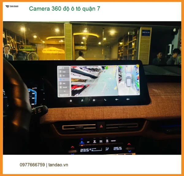 Địa Chỉ Lắp Camera 360 Độ Ô Tô Tại Quận 7 - Nâng Cấp Chính Hãng