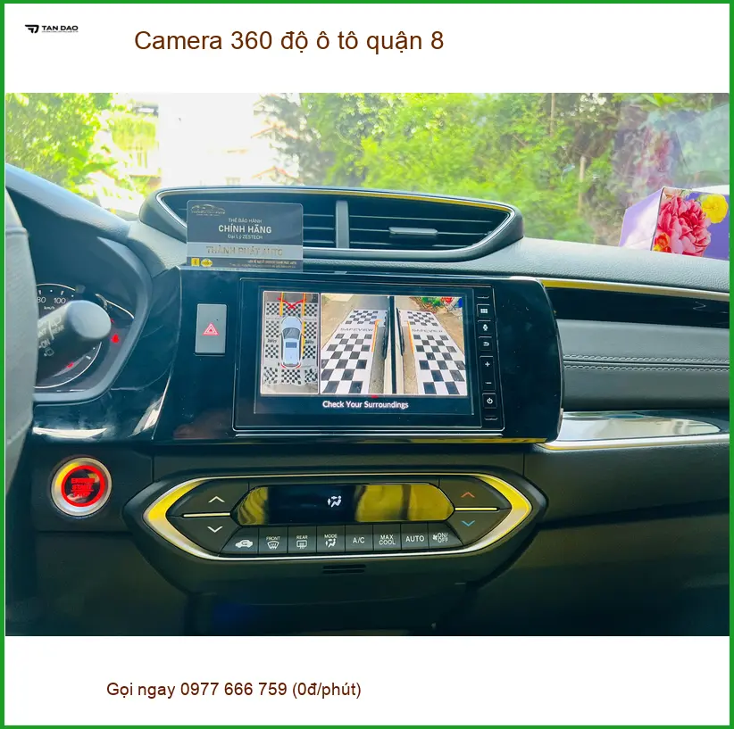 Trung Tâm Lắp Camera 360 Độ Ô Tô Xe Hơi độ ô tô quận 8 - Giá Tốt TPHCM ảnh thực tế 2