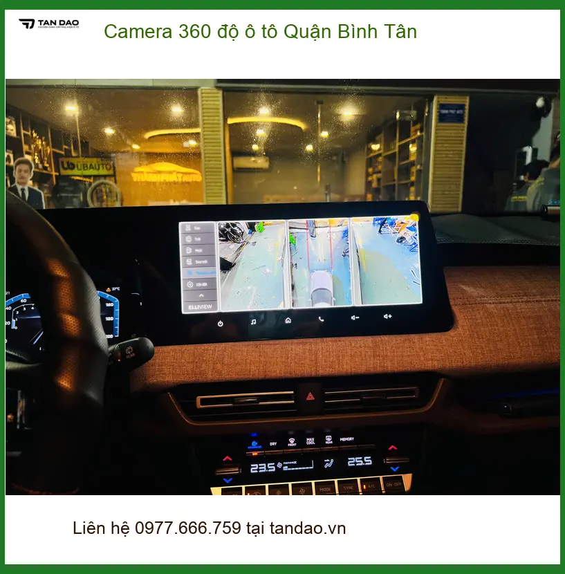 Địa Chỉ Lắp Camera 360 Độ Ô Tô Tại Quận Bình Tân - Lắp Đặt Uy Tín TPHCM ảnh thực tế 3