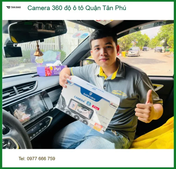 Địa Chỉ Lắp Camera 360 Độ Ô Tô Xe Hơi độ ô tô Quận Tân Phú - Giá Tốt TPHCM