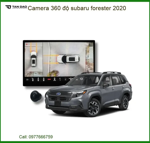 Camera 360 độ Subaru Forester 2020 - Nơi Nâng Cấp Camera 360 Giá Tốt TPHCM