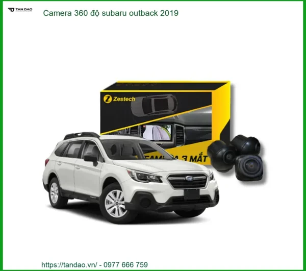 Camera 360 độ Subaru Outback 2019 - Trung Tâm Lắp Đặt Chính Hãng TPHCM