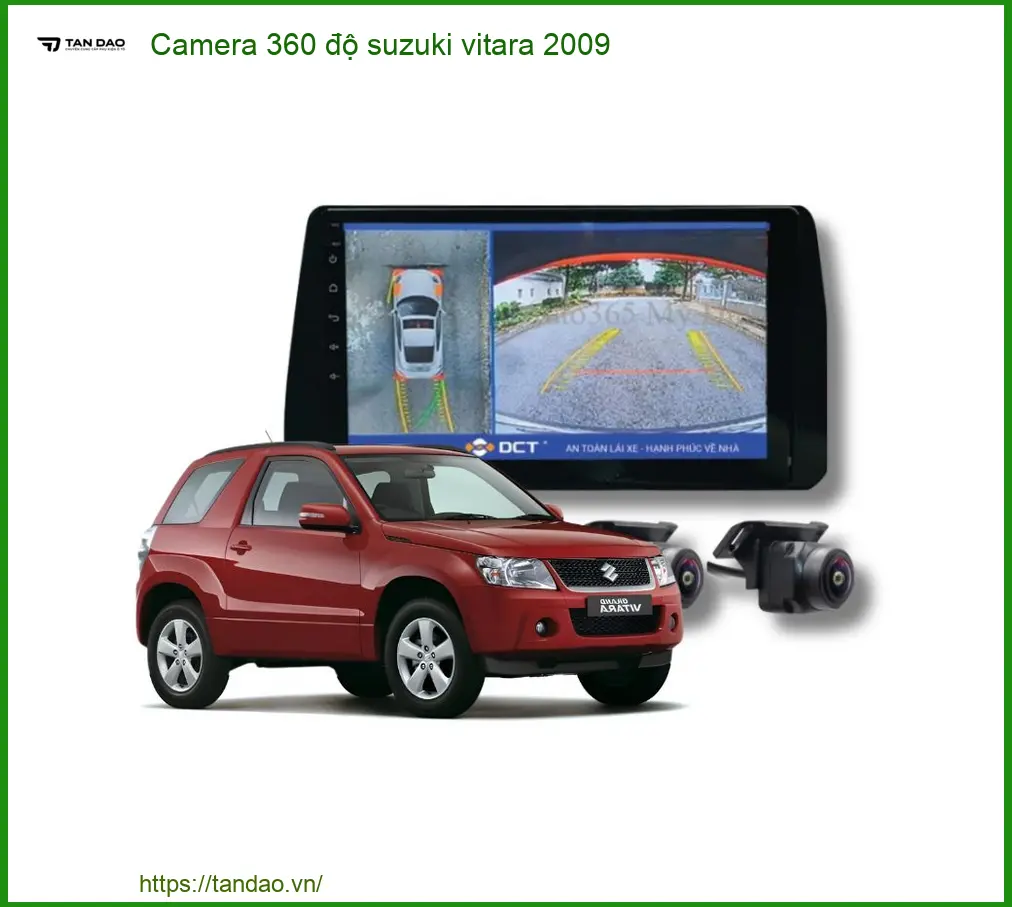 Camera 360 độ Suzuki Vitara 2009 - Địa Chỉ Lắp Đặt Uy Tín TPHCM