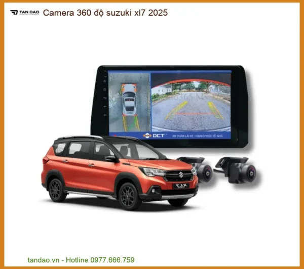 Camera 360 độ Suzuki XL7 2025 - Trung Tâm Nâng Cấp Chính Hãng TPHCM