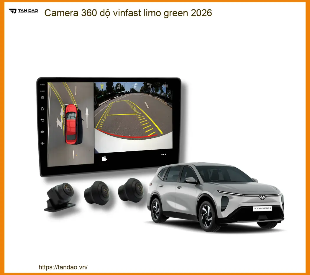 Camera 360 Độ Toàn Cảnh VinFast Limo Green