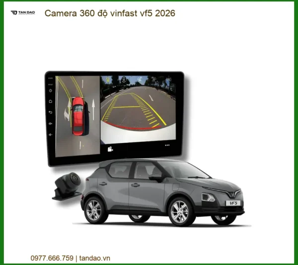 Camera 360 độ Vinfast VF5