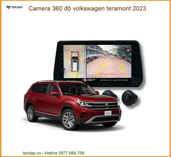 Camera 360 độ Volkswagen Teramont 2023 - Địa Chỉ Lắp Đặt Uy Tín TPHCM