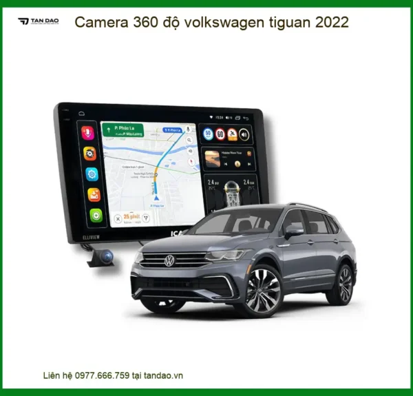 Camera 360 độ Volkswagen Tiguan 2022 - Trung Tâm Gắn Chính Hãng Giá Tốt TPHCM