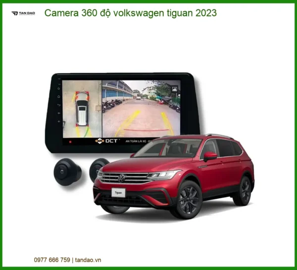 Camera 360 Độ Volkswagen Tiguan 2023 - Trung Tâm Nâng Cấp Chính Hãng TPHCM
