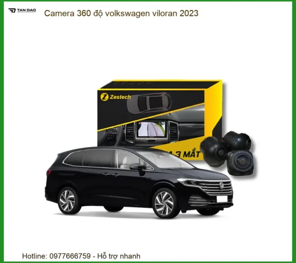 Camera 360 độ Volkswagen Viloran 2023 - Trung Tâm Lắp Đặt Uy Tín TPHCM