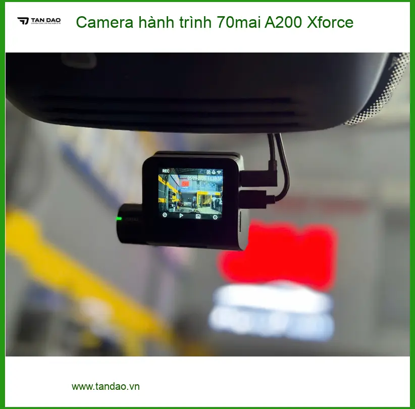 Anh Hưng lắp Camera hành trình 70mai A200 Xforce cho Honda CRV tại Quận Bình Chánh