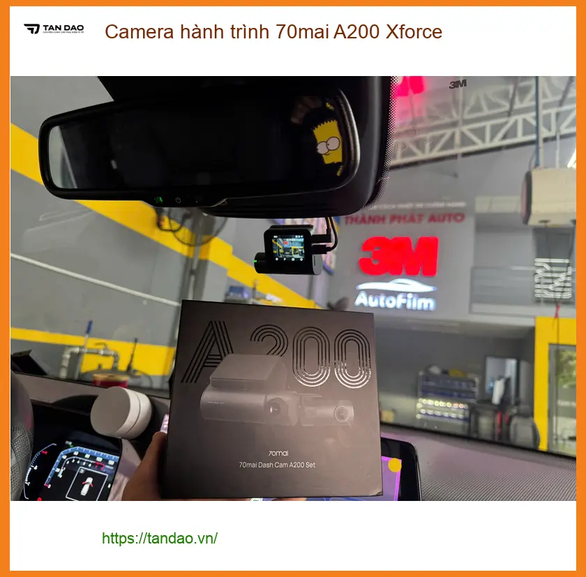 Anh Hưng lắp Camera hành trình 70mai A200 Xforce cho Honda CRV tại Quận Bình Chánh ảnh thực tế 2