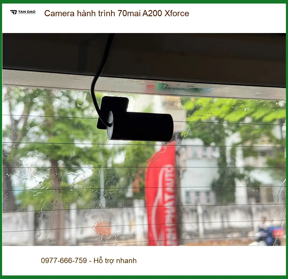 Anh Hưng lắp Camera hành trình 70mai A200 Xforce cho Honda CRV tại Quận Bình Chánh ảnh thực tế 3