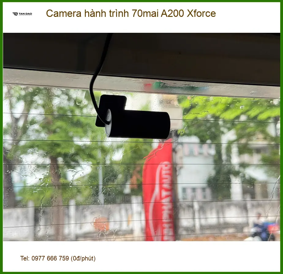 Anh Khải lắp Camera hành trình 70mai A200 Xforce Honda CRV Quận 1 ảnh thực tế 2