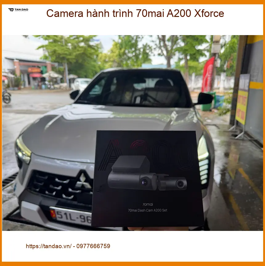 Lắp Camera hành trình 70mai A200 Xforce uy tín tại Quận Phú Nhuận ảnh thực tế 2