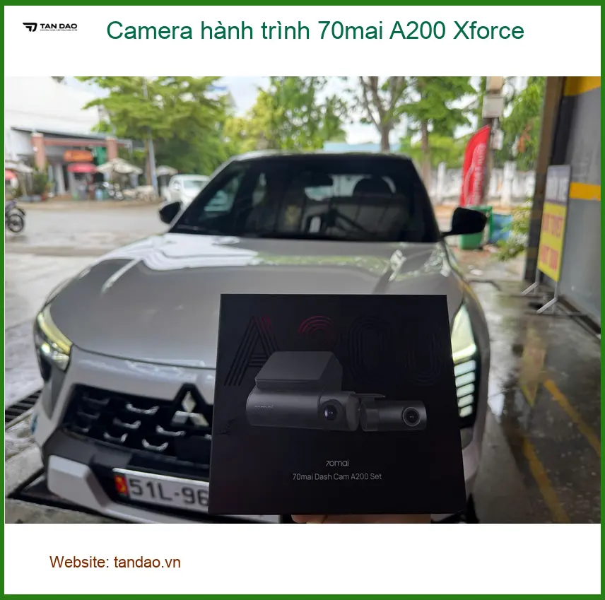 Anh Nhật lắp Camera hành trình 70mai A200 Xforce cho Toyota Vios tại Quận 4. ảnh thực tế 2