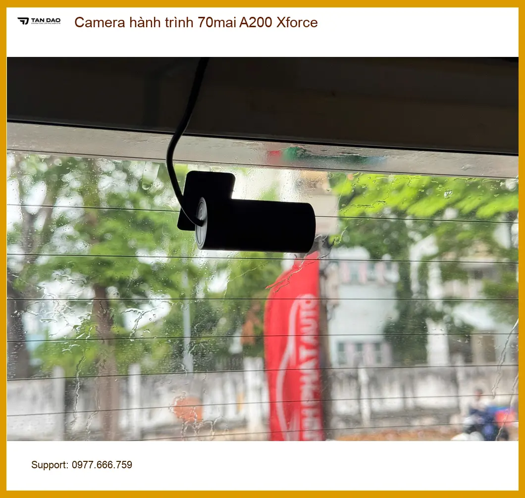 Chú Bách lắp Camera hành trình 70mai A200 Xforce cho Hyundai Tucson tại Hóc Môn