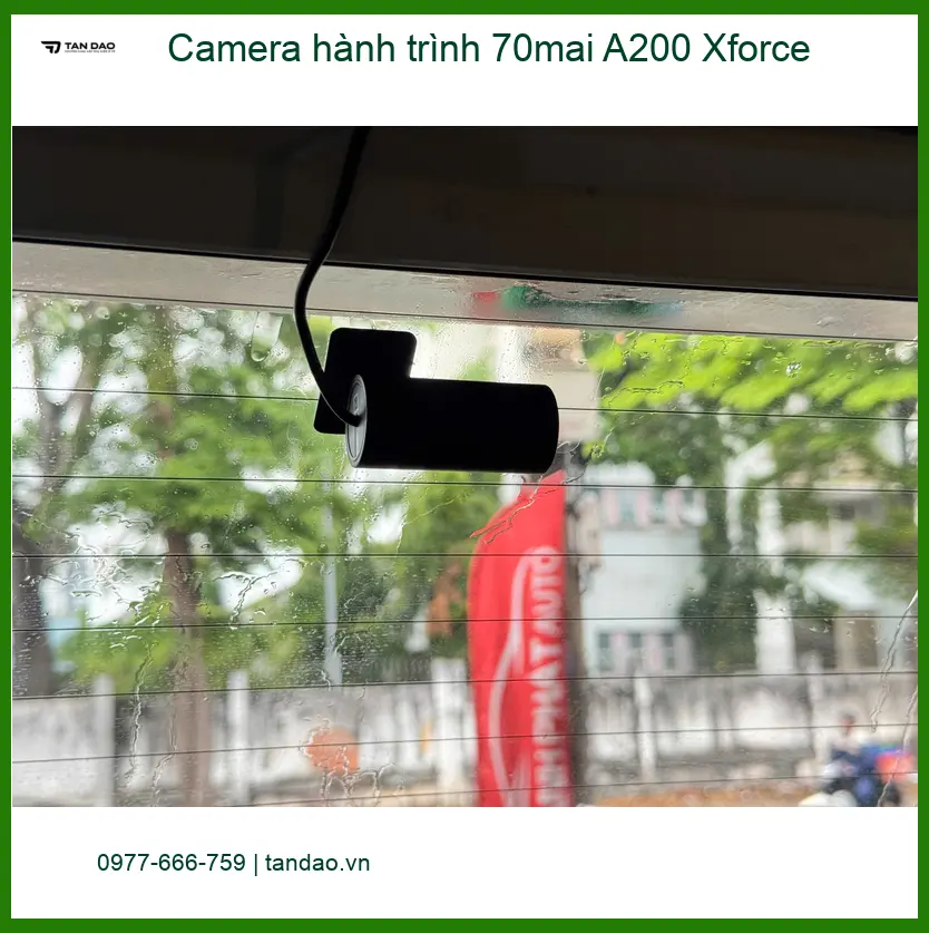 Lắp Camera hành trình 70mai A200 Xforce chính hãng Quận Huyện Củ Chi ảnh thực tế 3