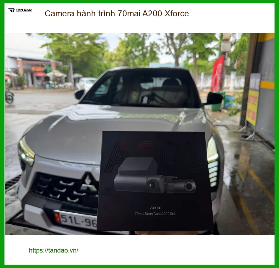 Cô Bích lắp Camera hành trình 70mai A200 Xforce cho Kia K3 ở Quận Bình Tân