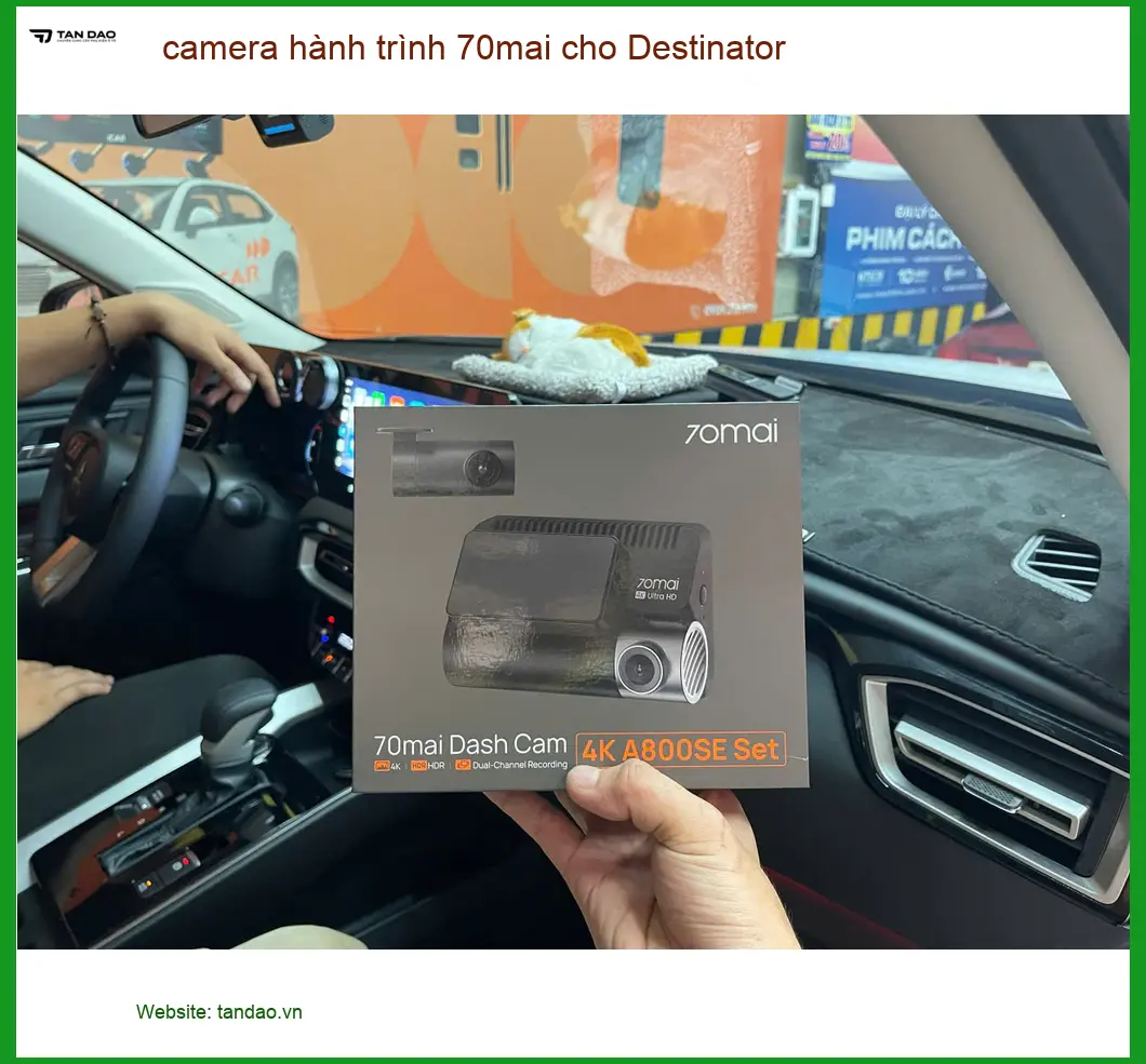 Anh Minh lắp camera hành trình 70mai cho Toyota Fortuner tại Củ Chi ảnh thực tế 2