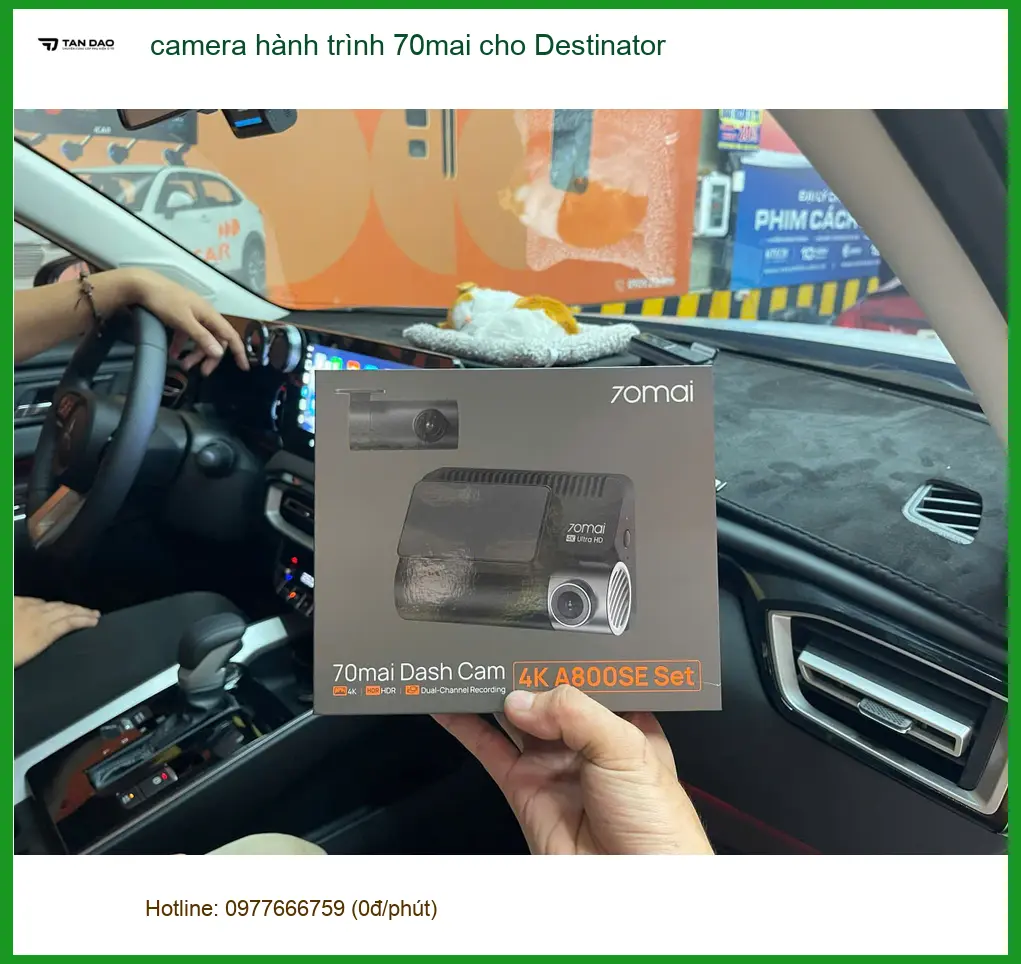 Anh Thiện gắn camera hành trình 70mai cho Mazda CX-5 Quận 8, cần an ninh. ảnh thực tế 5