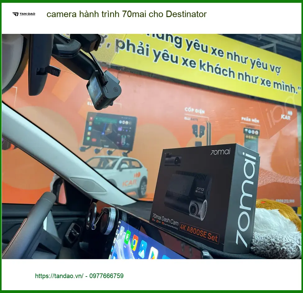 Anh Minh lắp camera hành trình 70mai cho Honda CR-V tại Quận 2 ảnh thực tế 2