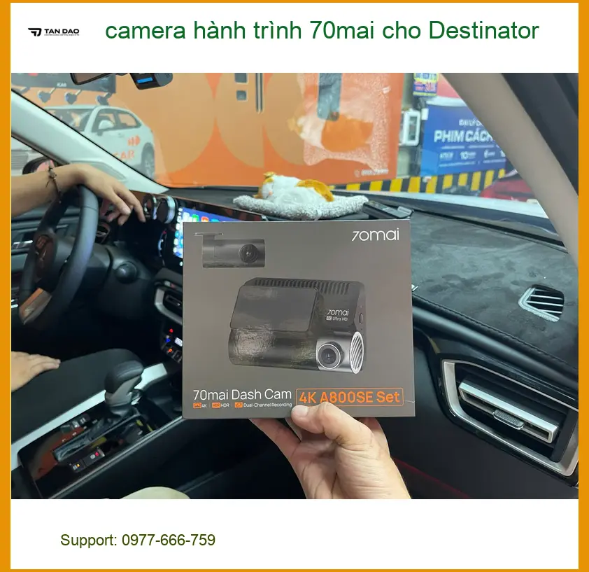 Anh Minh lắp camera hành trình 70mai cho Honda CR-V tại Quận 2 ảnh thực tế 3