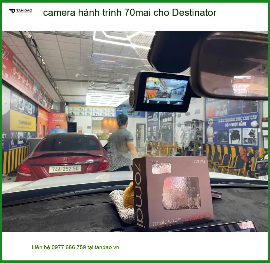 Anh Kiên lắp camera hành trình 70mai cho Hyundai Accent tại Quận 7 ảnh thực tế 2