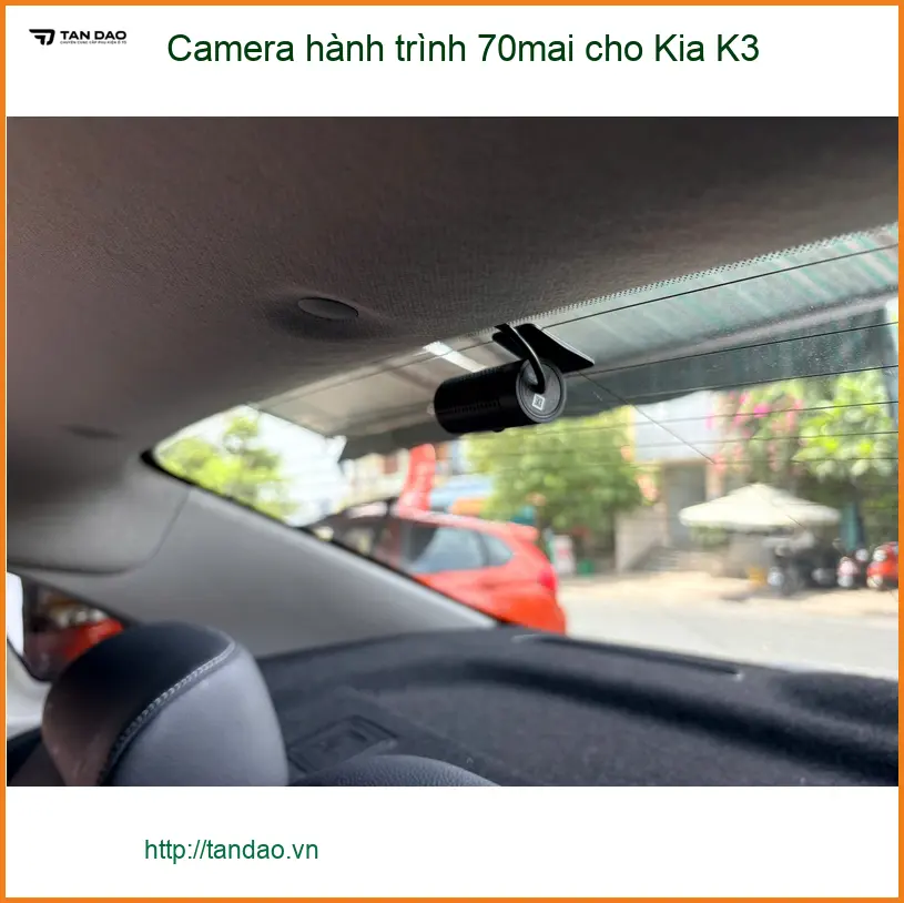Anh Nhật lắp Camera hành trình 70mai cho Kia K3 Quận 10 để an toàn hơn ảnh thực tế 5