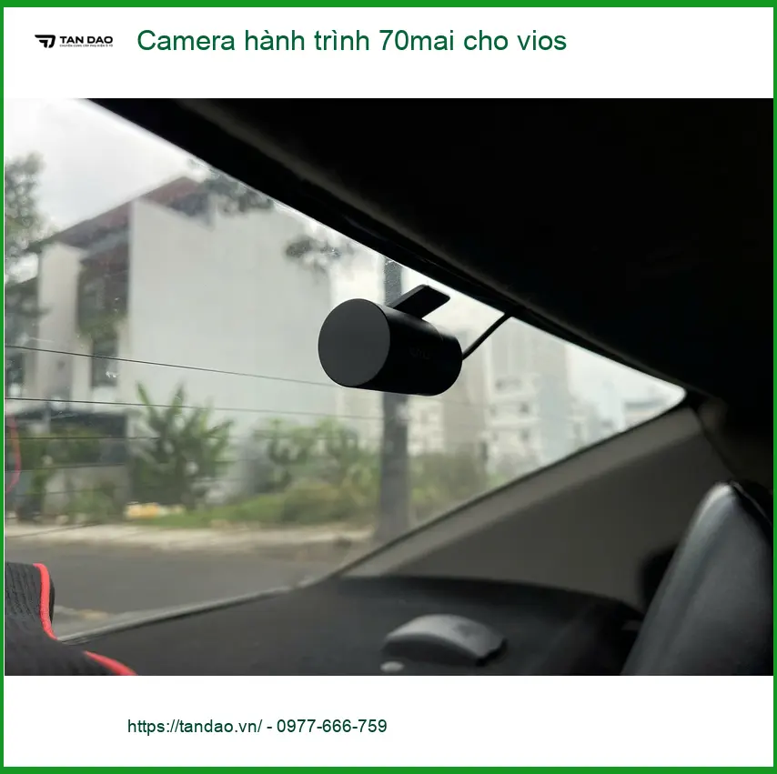 Anh Tú lắp Camera hành trình 70mai cho Vios tại Quận Tân Bình ảnh thực tế 3