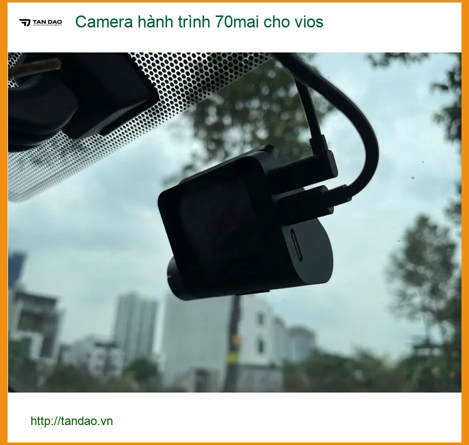 Anh Tú lắp Camera hành trình 70mai cho Vios tại Quận Tân Bình ảnh thực tế 4