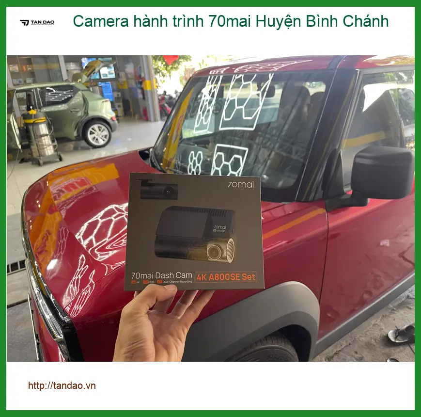 Nơi Gắn Camera Hành Trình Ô Tô 70mai Huyện Bình Chánh - Giá Tốt TPHCM ảnh thực tế 3