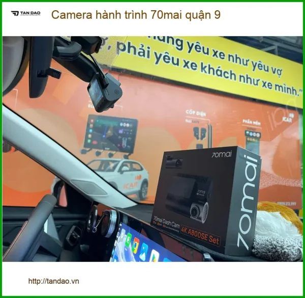 Nơi Lắp Camera Hành Trình Ô Tô hành trình 70mai quận 9 - Giá Tốt TPHCM