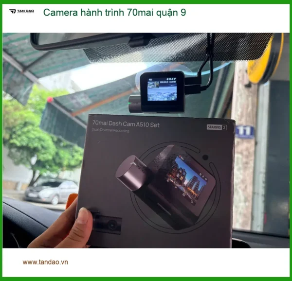 Alternative view of Nơi Lắp Camera Hành Trình Ô Tô hành trình 70mai quận 9 - Giá Tốt TPHCM